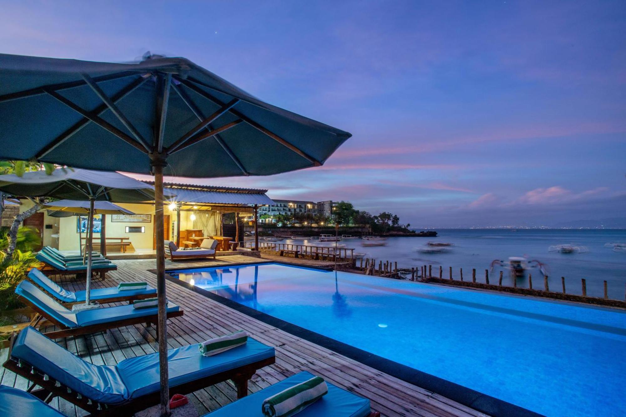 Отель D'Muncuk Huts Lembongan Экстерьер фото