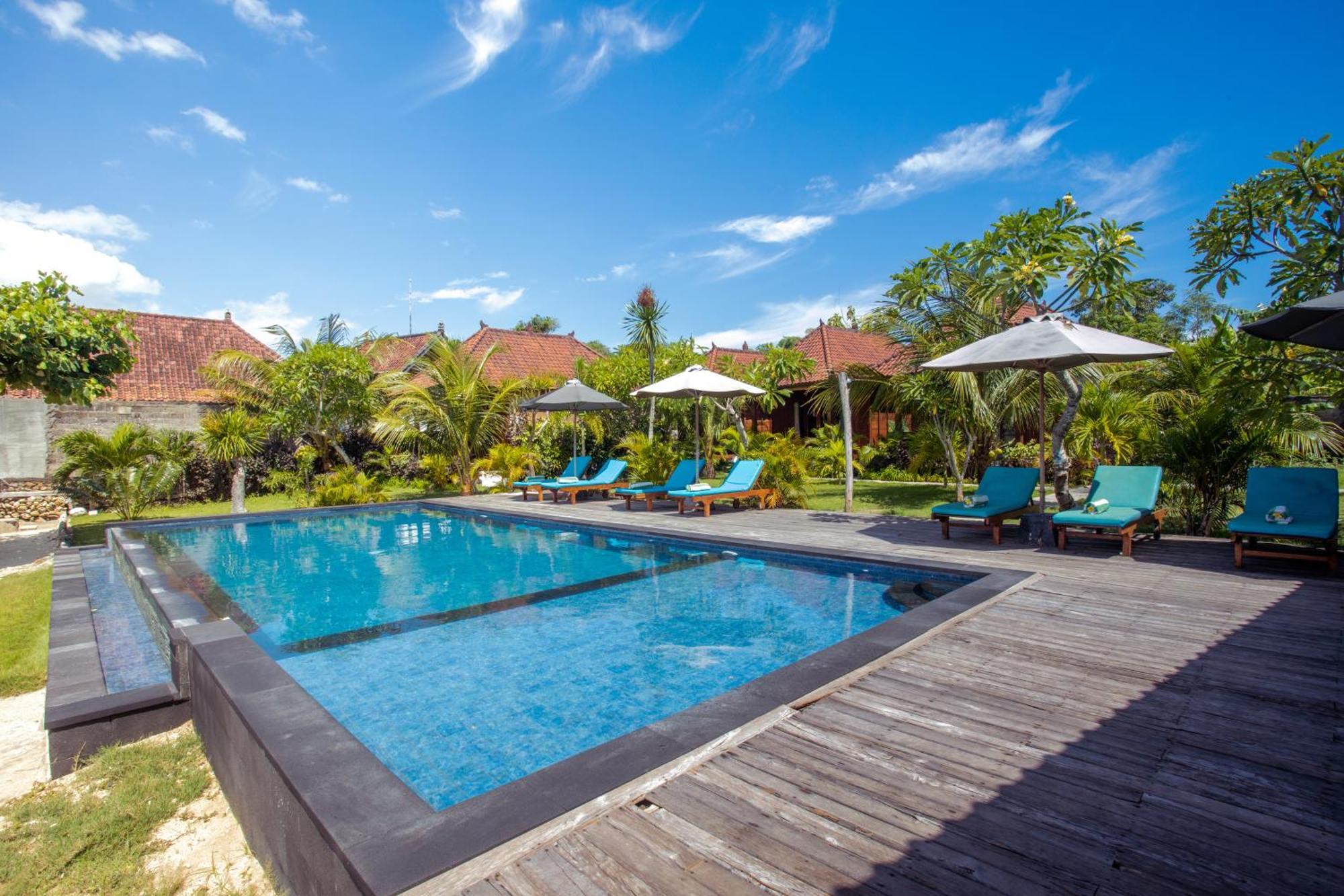 Отель D'Muncuk Huts Lembongan Экстерьер фото