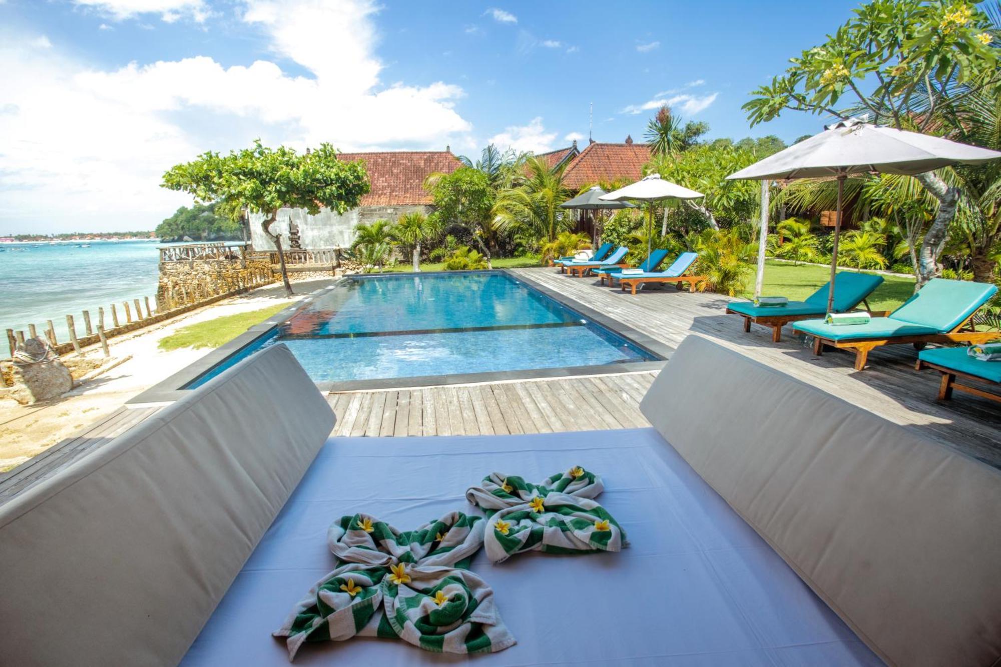 Отель D'Muncuk Huts Lembongan Экстерьер фото