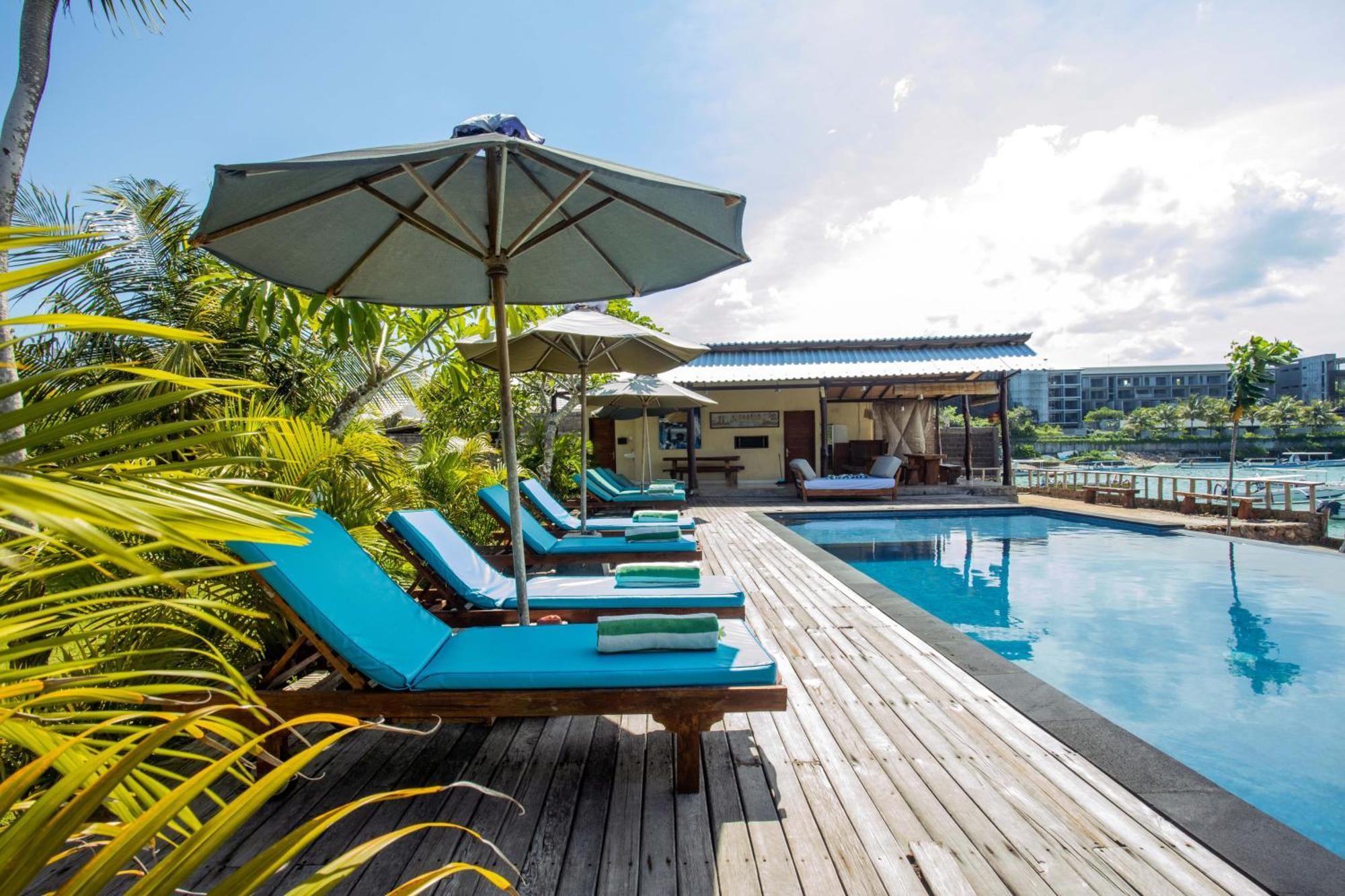 Отель D'Muncuk Huts Lembongan Экстерьер фото