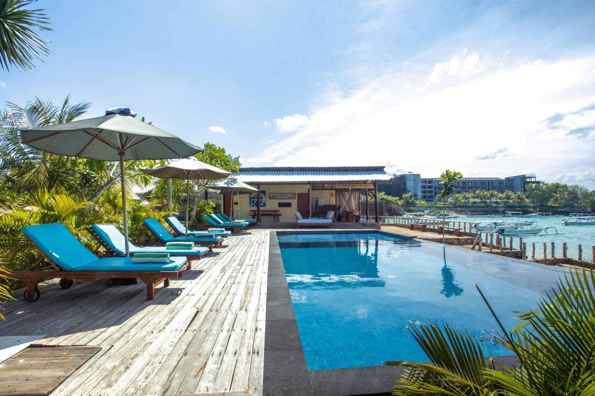 Отель D'Muncuk Huts Lembongan Экстерьер фото